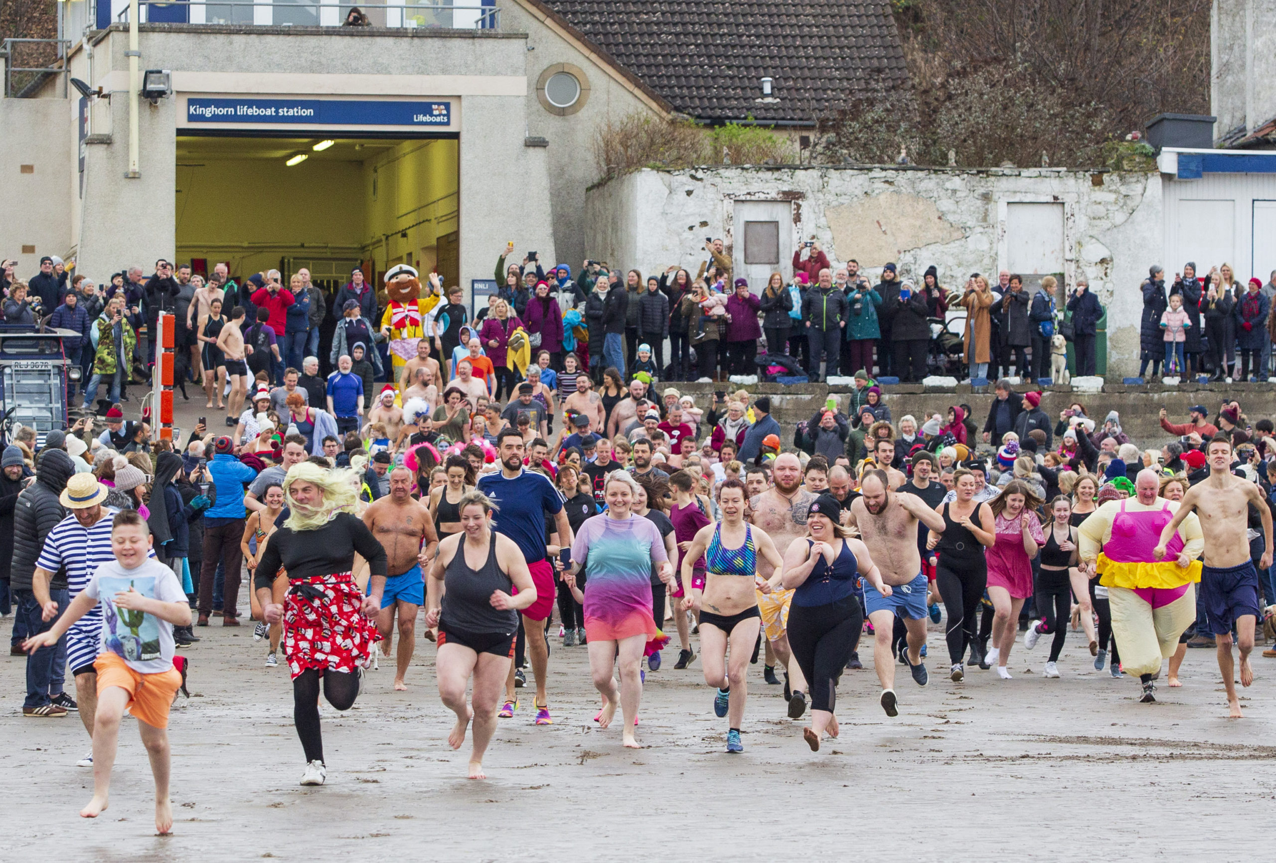 New Year's Day: The Loony Dook was created in the 1980s.