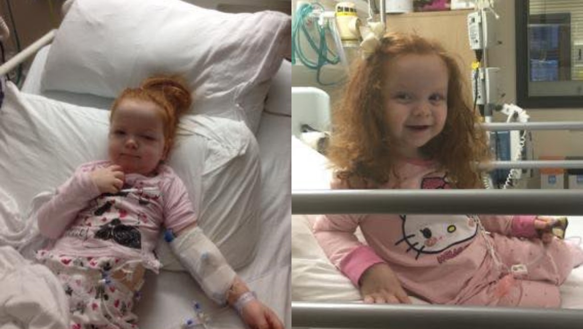 Fighter: Baillie has been in and out of hospital throughout her life.