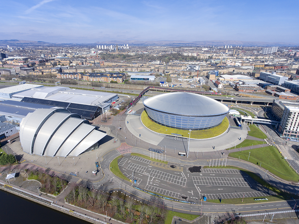 Glasgow: The Scottish Event Campus (SEC).