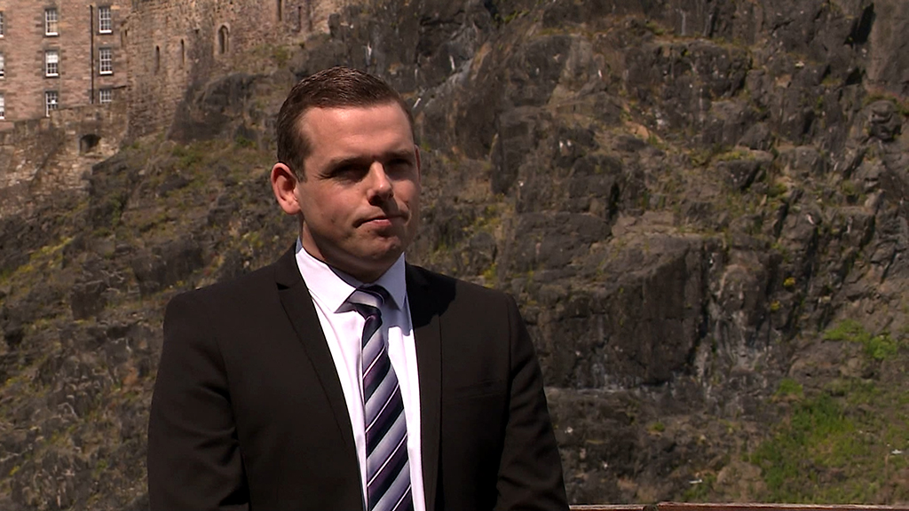 Douglas Ross announces frontbench team at Holyrood