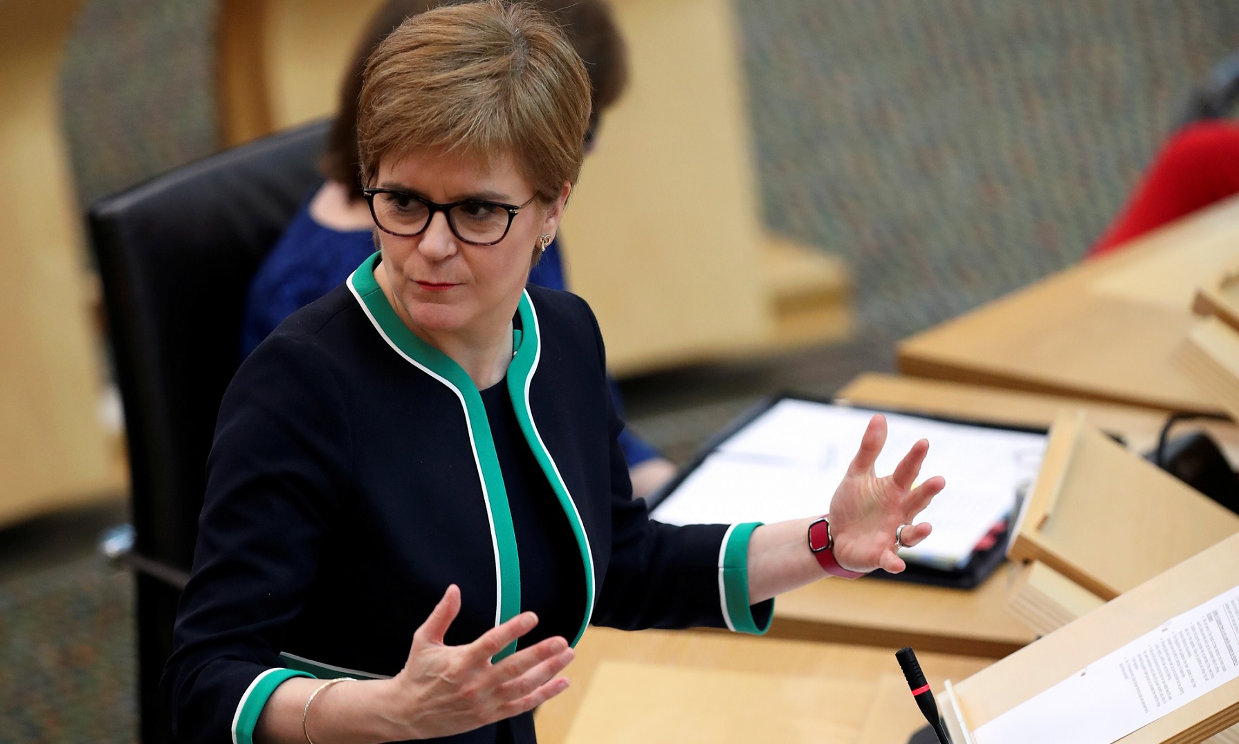 First Minister: Nicola Sturgeon announced the changes on Tuesday.
