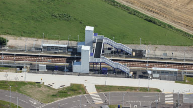 Kintore railway station reopens after more than 50 years