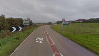 Road crash closes part of A90 in both directions