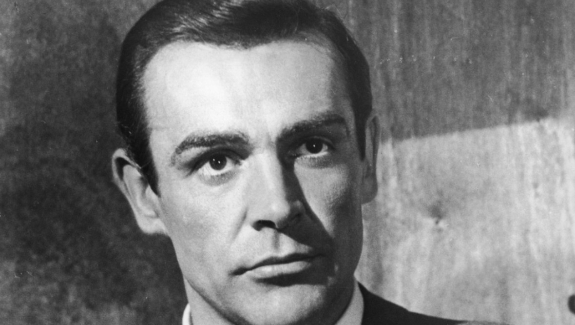 Sir Sean as Bond in the 1963 film From Russia with Love.