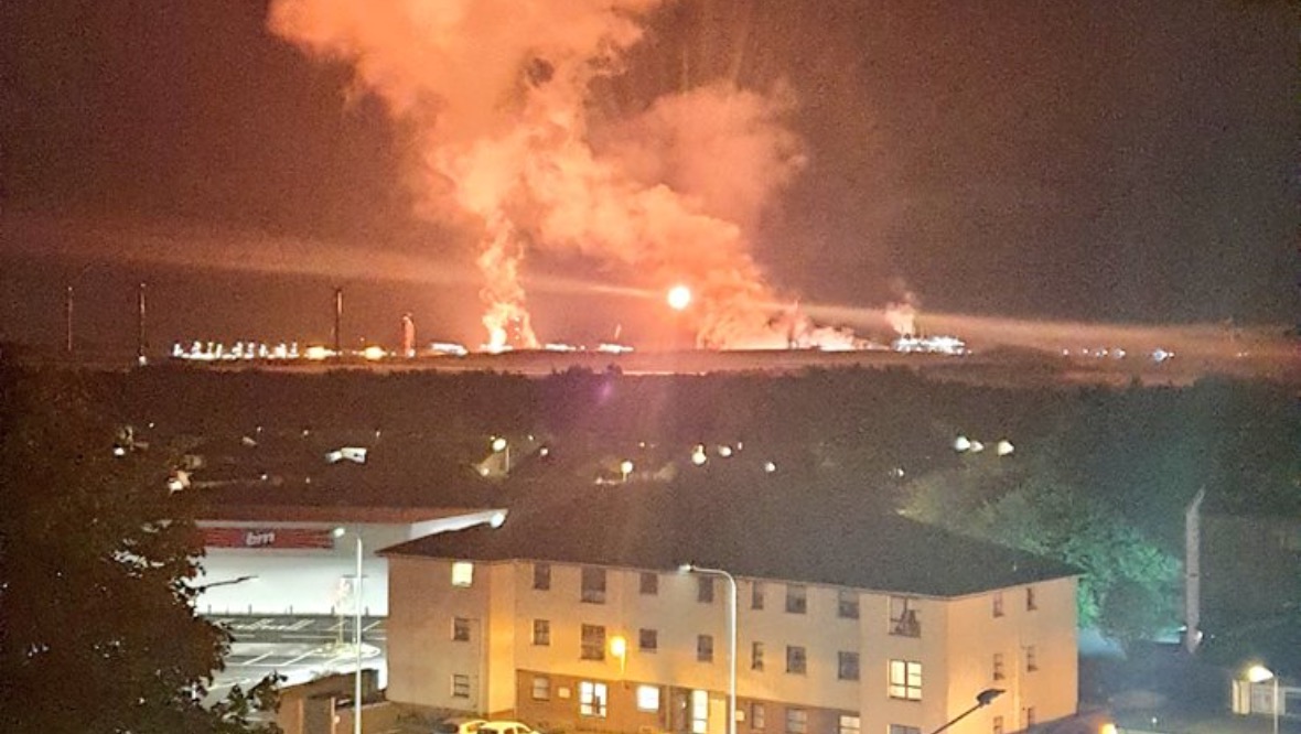 Fife: Hundreds of complaints have been made over the flaring.