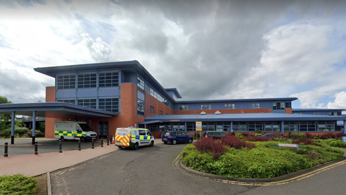 Firefighters tackle blaze in hospital coronavirus ward