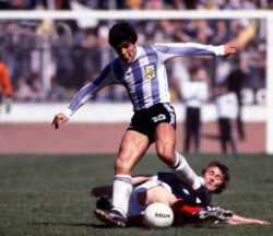 Diego Maradona’s match-worn shirts sold at auction