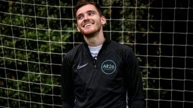 Andy Robertson talks Euros dreams and charity hopes