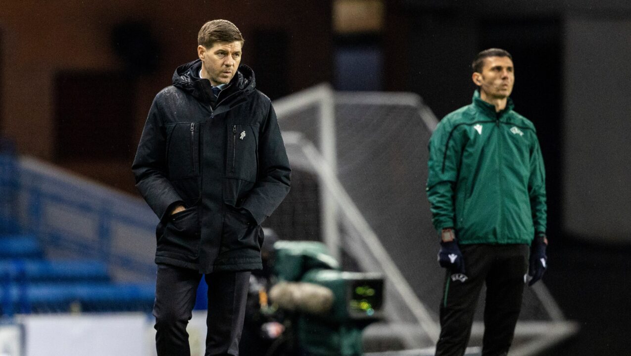 Gerrard: Rangers have to be positive about Benfica draw