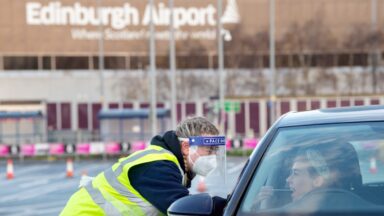 Coronavirus screening centre opens at Edinburgh Airport