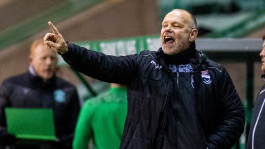 John Hughes hopes surprise win at Hibs inspires Ross County