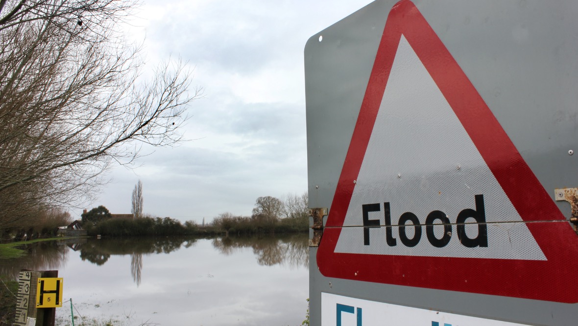 Flood warning as Scotland battered by heavy rain and winds