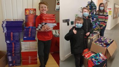 Sweet schoolboy’s festive treats for children in need