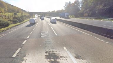 Driver pronounced dead at scene of M80 motorway crash