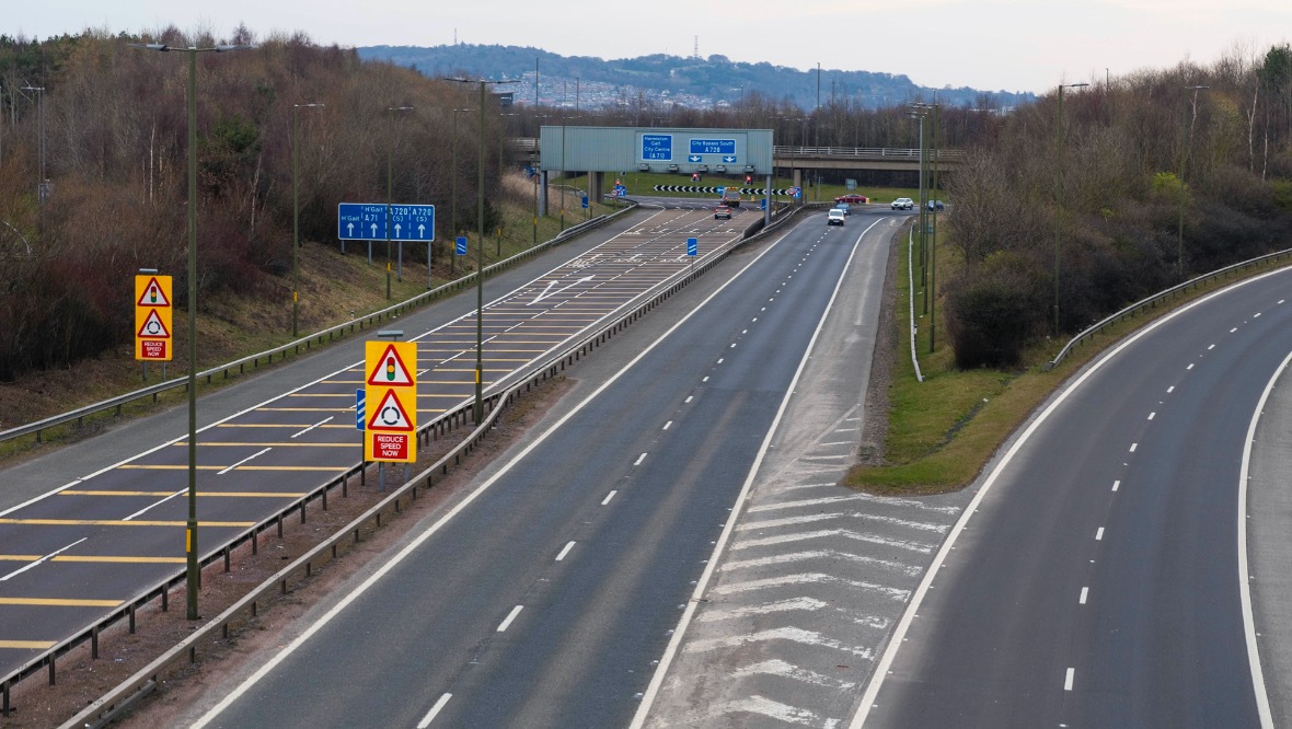 Vehicle fire closes Edinburgh city bypass lane as drivers warned of ‘heavy’ congestion