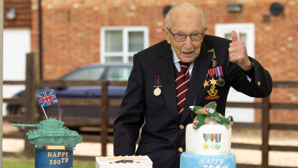 Lockdown legend Captain Sir Tom Moore dies with Covid aged 100