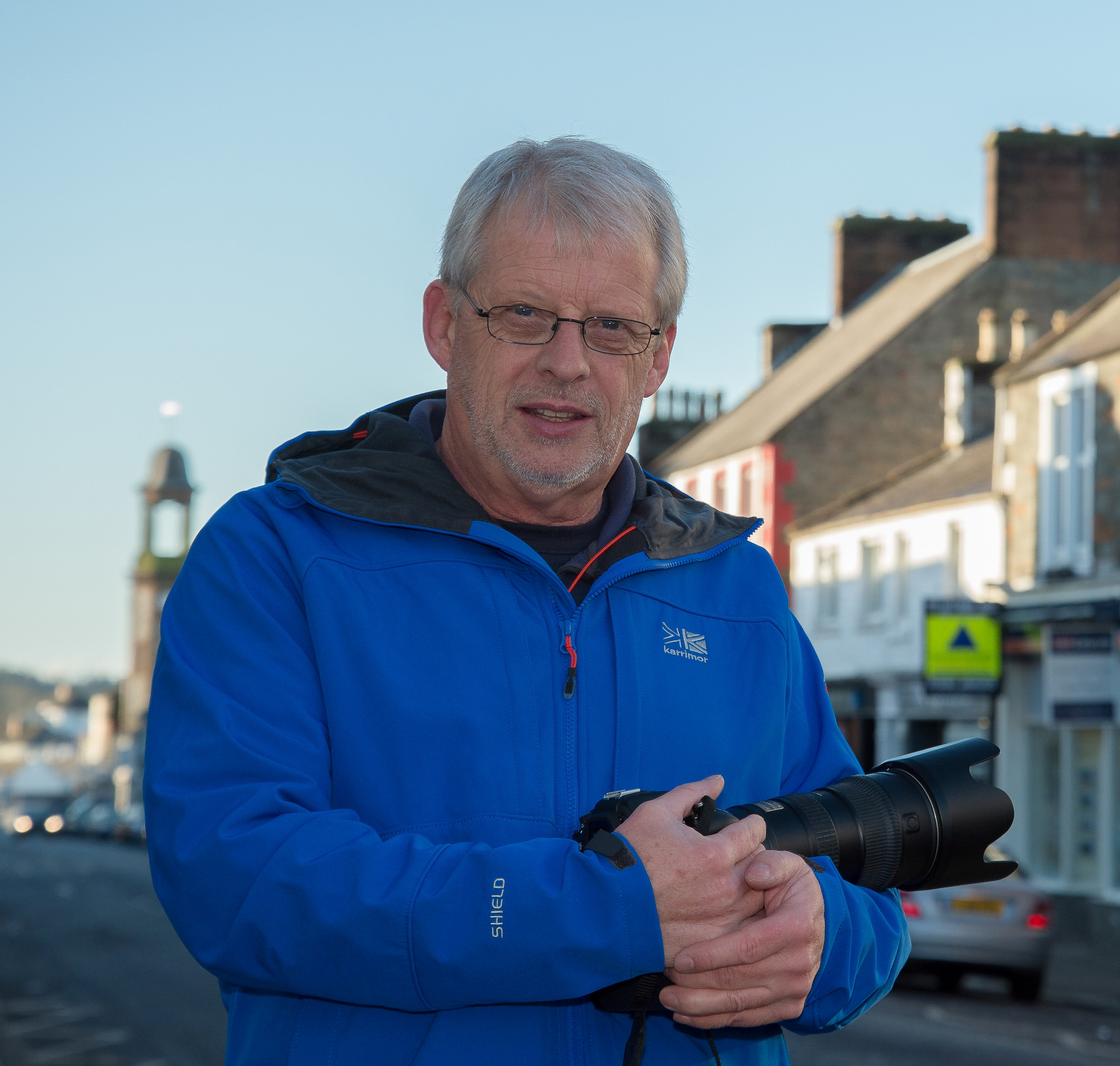 Amateur wildlife photographer Keith Kirk.