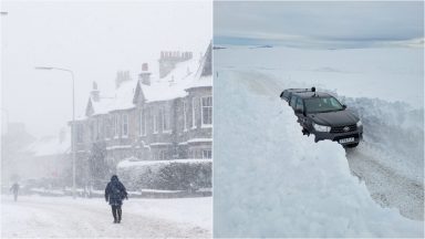 Amber warning as Scotland braced for more heavy snow