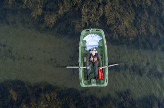 Carer tackles tough commute from remote island home