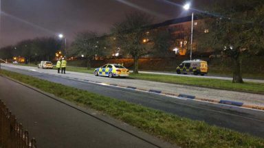 Driver arrested and two being treated in hospital after crash