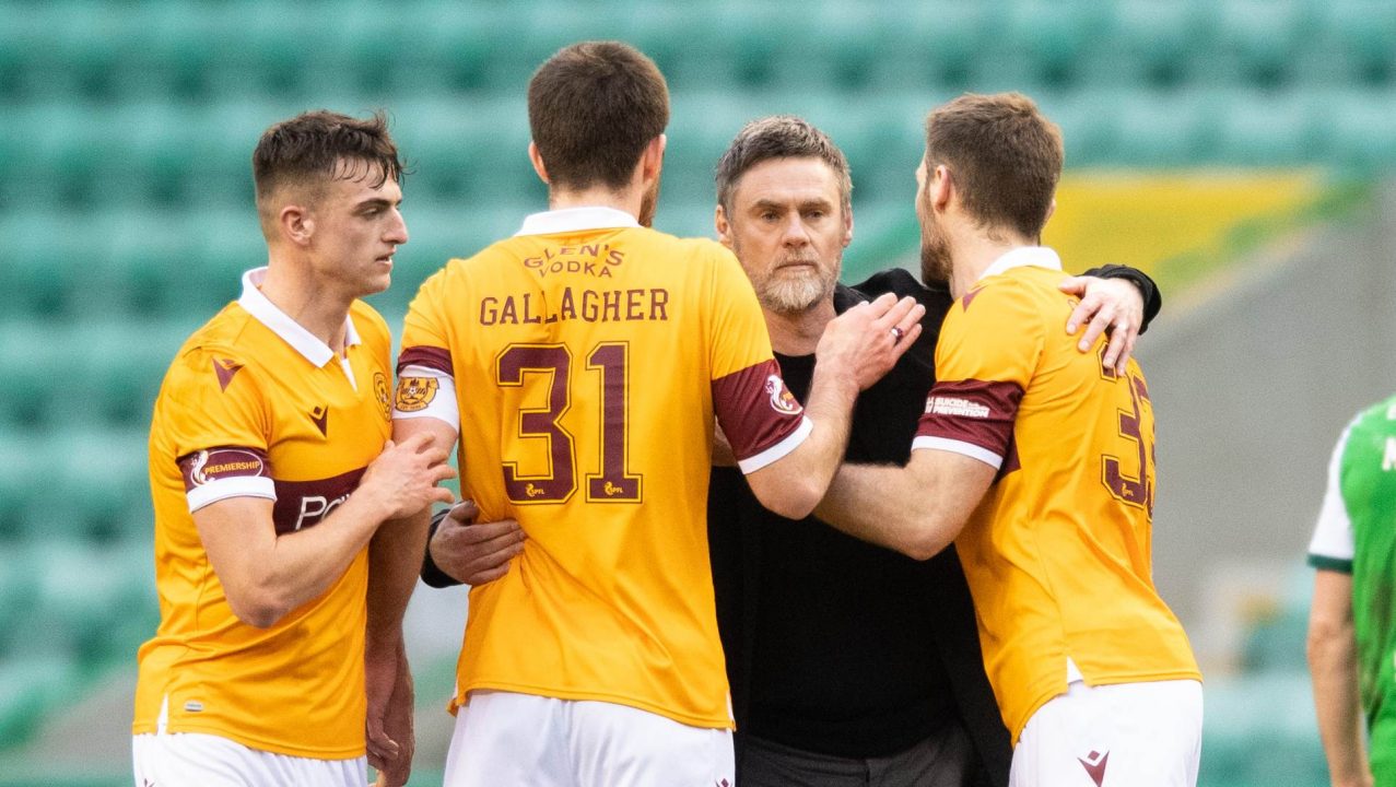 Alexander delighted with ‘brilliant’ Motherwell win at Hibs