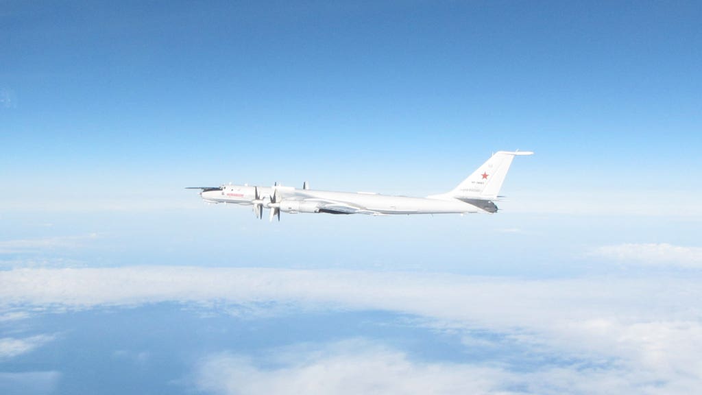 RAF Typhoons scramble to intercept Russian aircraft