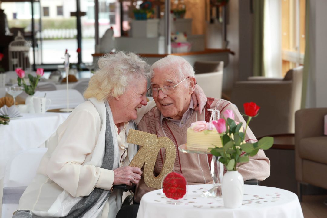 Couple who met in dancehall celebrate 70 years of marriage