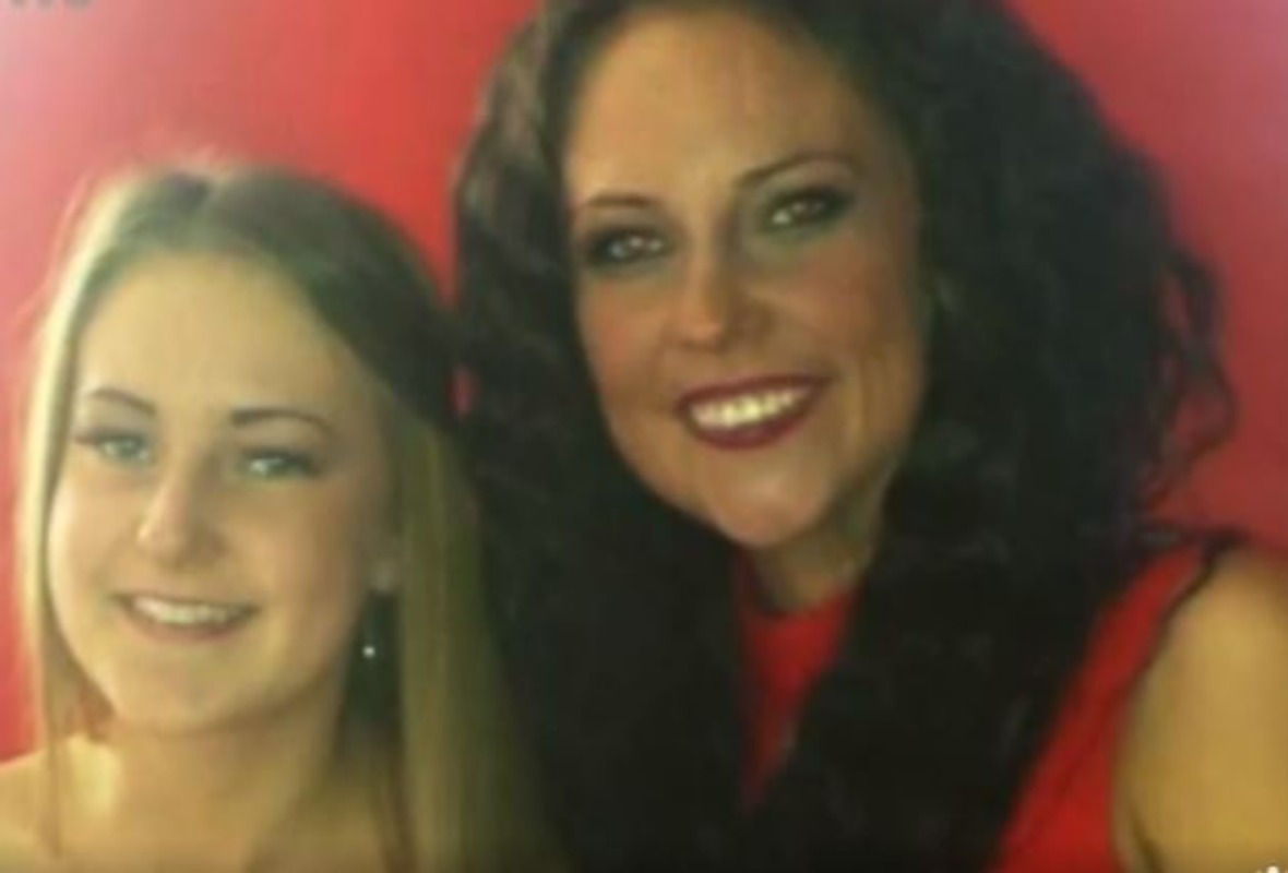 Paige with her mum, Pamela. 