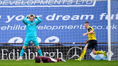 Championship leaders Hearts slip up at home to Queen of the South