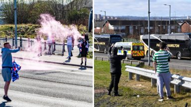 ‘Majority of fans’ thanked after huge Old Firm police presence