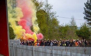 Fans gather to celebrate as Partick Thistle seal promotion