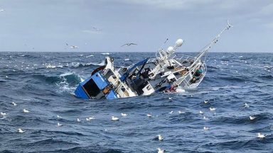 North Sea fishing boat sinking ‘linked to failure in hull’