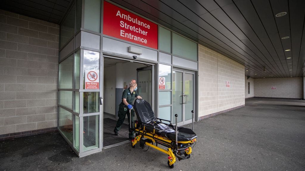 A&E numbers down and fewer blocked hospital beds