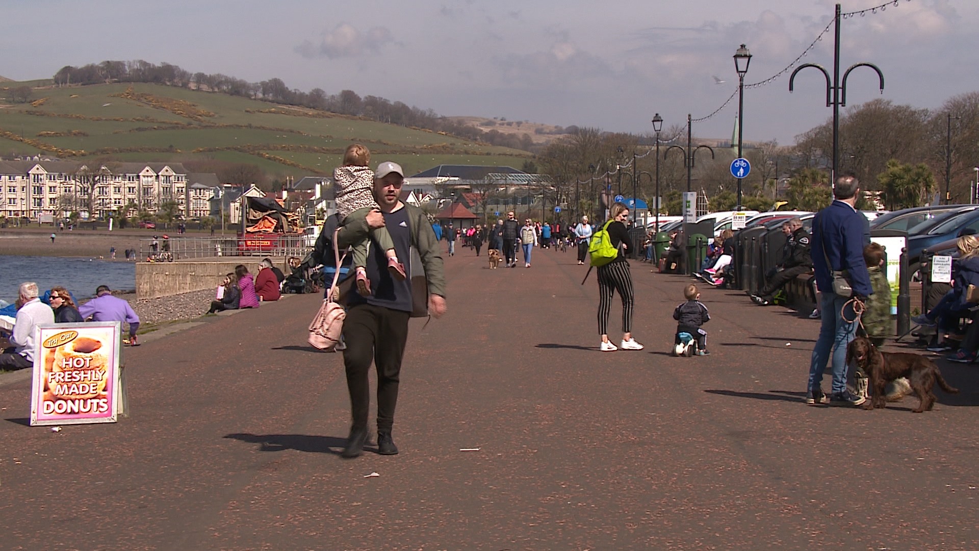 Largs on Friday, April 16.