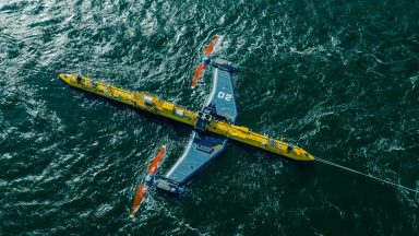 World’s most powerful tidal turbine launches in Dundee