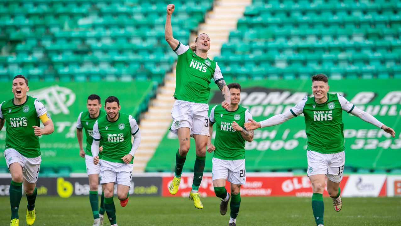 Hibernian reach Hampden with penalties win over Motherwell