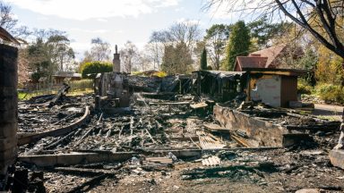 Man arrested after blaze rips through community centre