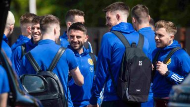 Scotland squad fly out as Hampden gets makeover