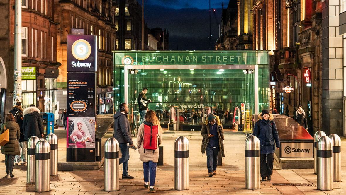 Glasgow Buchanan Street is among the areas the council is hoping to revamp.