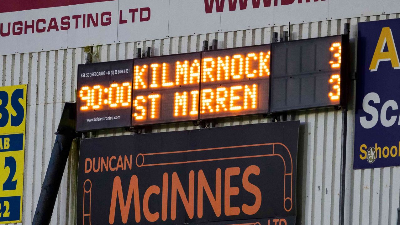 Kilmarnock set for final-day drama after six-goal thriller