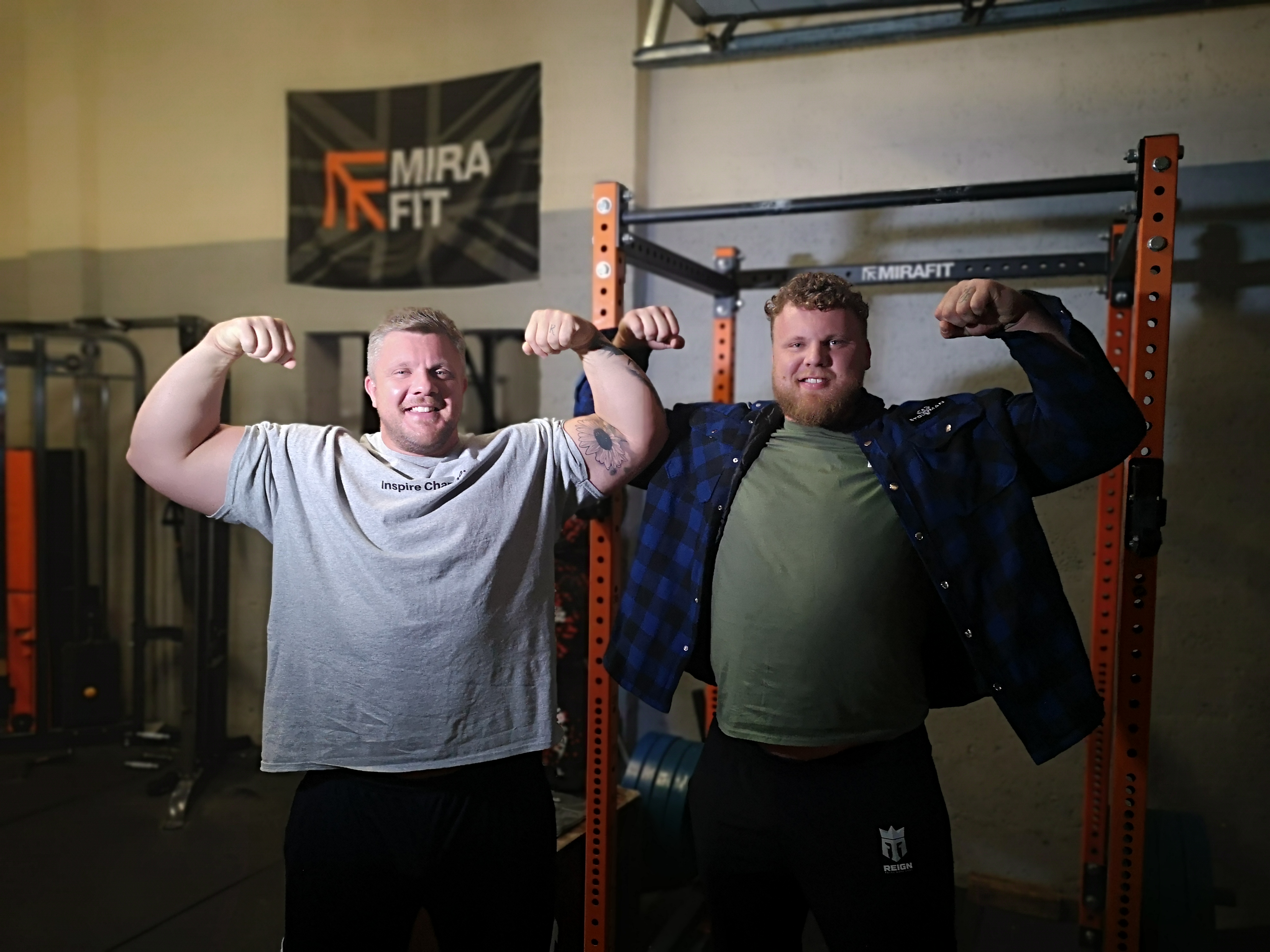 Richard is inspired by 'world's strongest brothers' Luke and Tom Stoltman