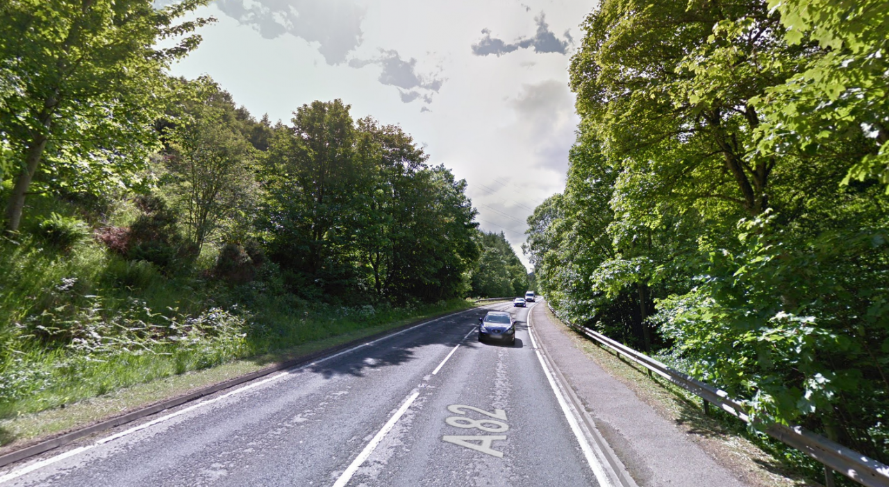 A82 closed in both directions after serious road crash