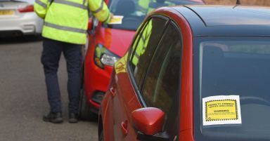 Dozens of motorists fined as Scots flock to beauty spots