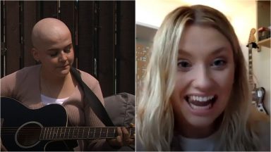 Ella Henderson surprises teen battling stage four cancer