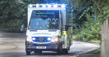 Man dies after being struck by heavy goods vehicle on A9