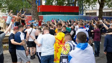 Tartan invasion as Scotland prepare for the big one