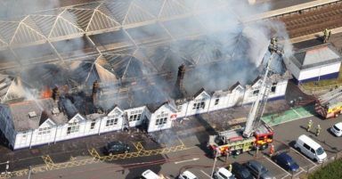 Union calls for investigation over fire at Troon station