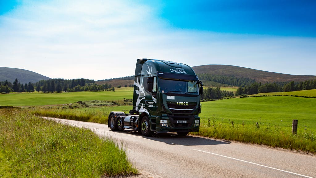 Whisky lorries to run on ‘green biogas’ made from leftovers