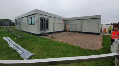 New classroom craned in to help tackle rising school roll