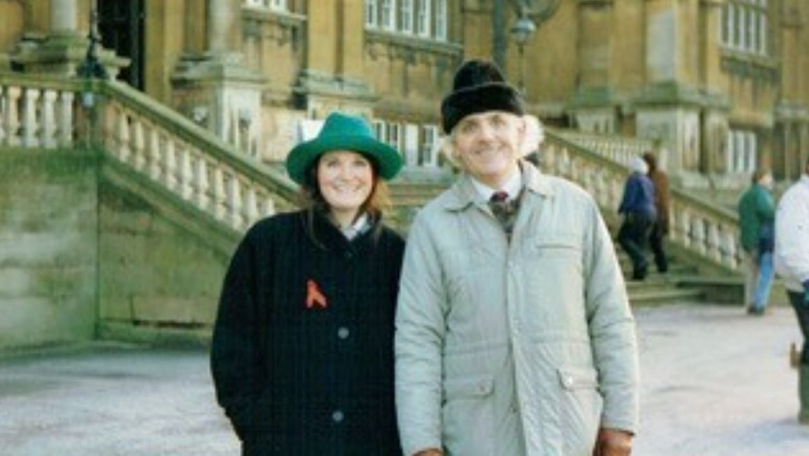 Mr Smith with his daughter Helen in 1994. 